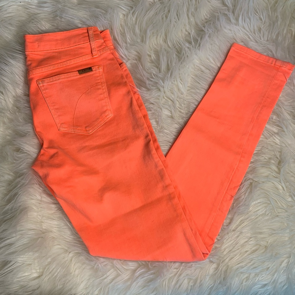 Joe’s Jeans - Orange Skinny Jeans